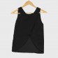 Summer Women Blouses Strapless Candy Color Casual Ladies Shirts Sexy Backless Strap Chiffon Blouse Crop Tops Ladies' Vest