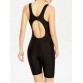 Backless Color Block Sporty Swimwear - Black - M1116171