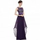 Elegant Long Cocktail Dress - Regalia - 2xl1332091