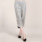 L - 6XL Women&#39;s Summer Linen Capris Pants 2016 New Fashion Embroidered Capris High-end elegance Plus Size Pants Women32334798590