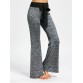 Large Drawstring Casual Pants with Long Tail - Smoky Gray - 2xl