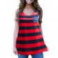 NEW Sexy Summer Style Sleeveless Tops American USA Flag Print Stripes Tank Top for Women Blouse Vest Shirt #1032582421859