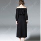 New Women's Black Dress - 黑色 - L