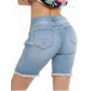 Ripped Bermuda Jean Shorts - Blue - 2xl1238004