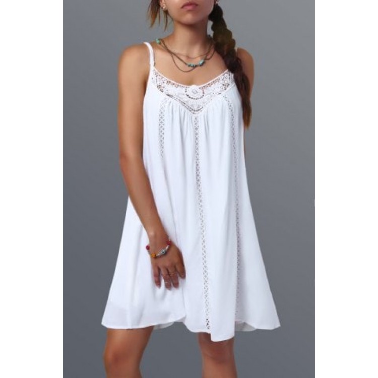 baby doll dress with spaghetti straps