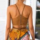 Summer Vintage Brown Faux Leather Suede Cropped Tank Top Sexy Lace Up Camis Women Tops Slim Cami Party Crop Top Fall Vest 70&#39;s32530010457