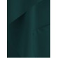 Tie Back Asymmetrical Trench Coat - Blackish Green - M