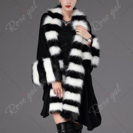 Women's Casual Faux Fur Black - Black - One Size