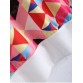 Long Sleeve Colorful Geometrical Sweatshirt649622