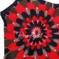 Chic Floral Pattern Stripe Spliced One-Piece Women s Swimwear416104