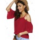 Trendy Spaghetti Strap Solid Color Loose Fitting Blouse549549