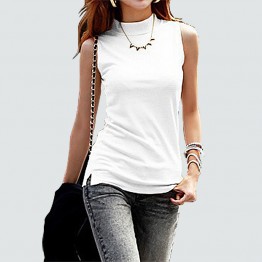 women autumn winter sleeveless solid color Tops & Tees cotton Tanks tops & Camis women lady Vest 10 colors